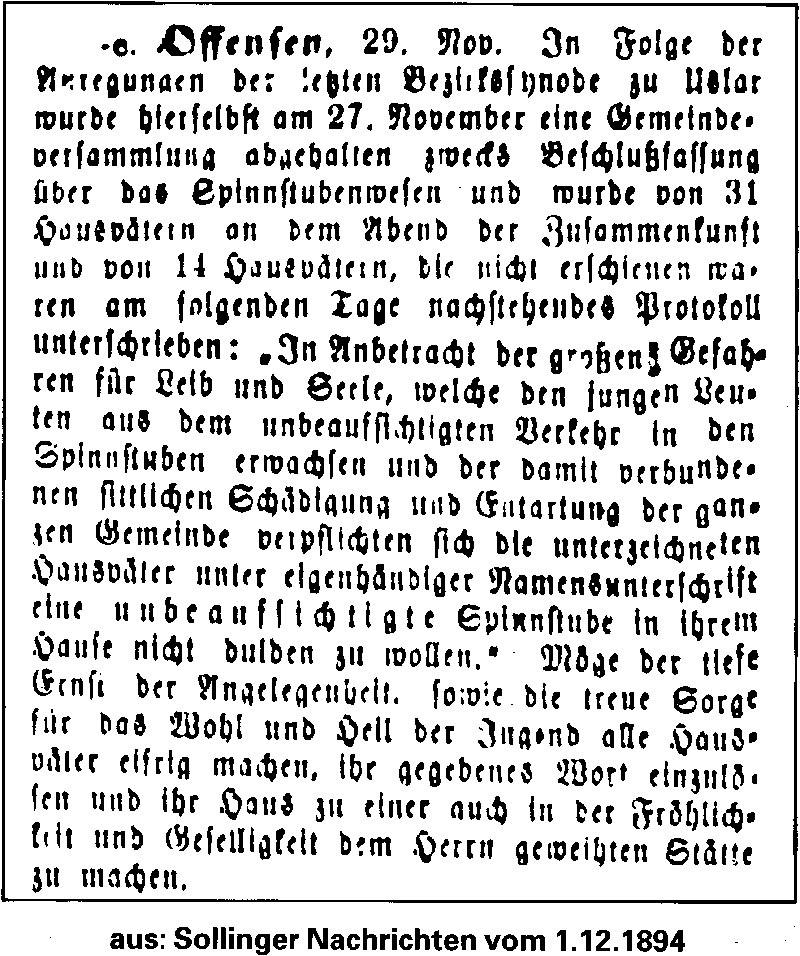 Zeitungsartikel 1894